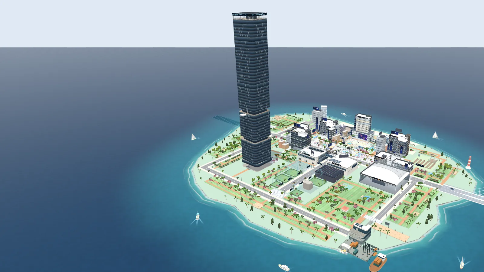 ภาพเมือง 3D ของ Office.in.th